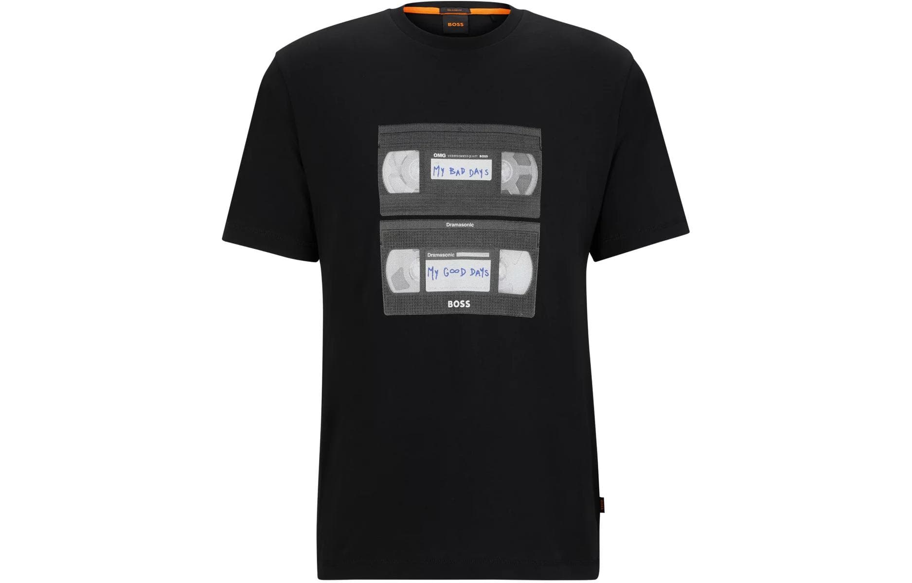 Футболка HUGO BOSS FW23 Cotton-Jersey T-Shirt With Music-Inspired Print T - изображение 1