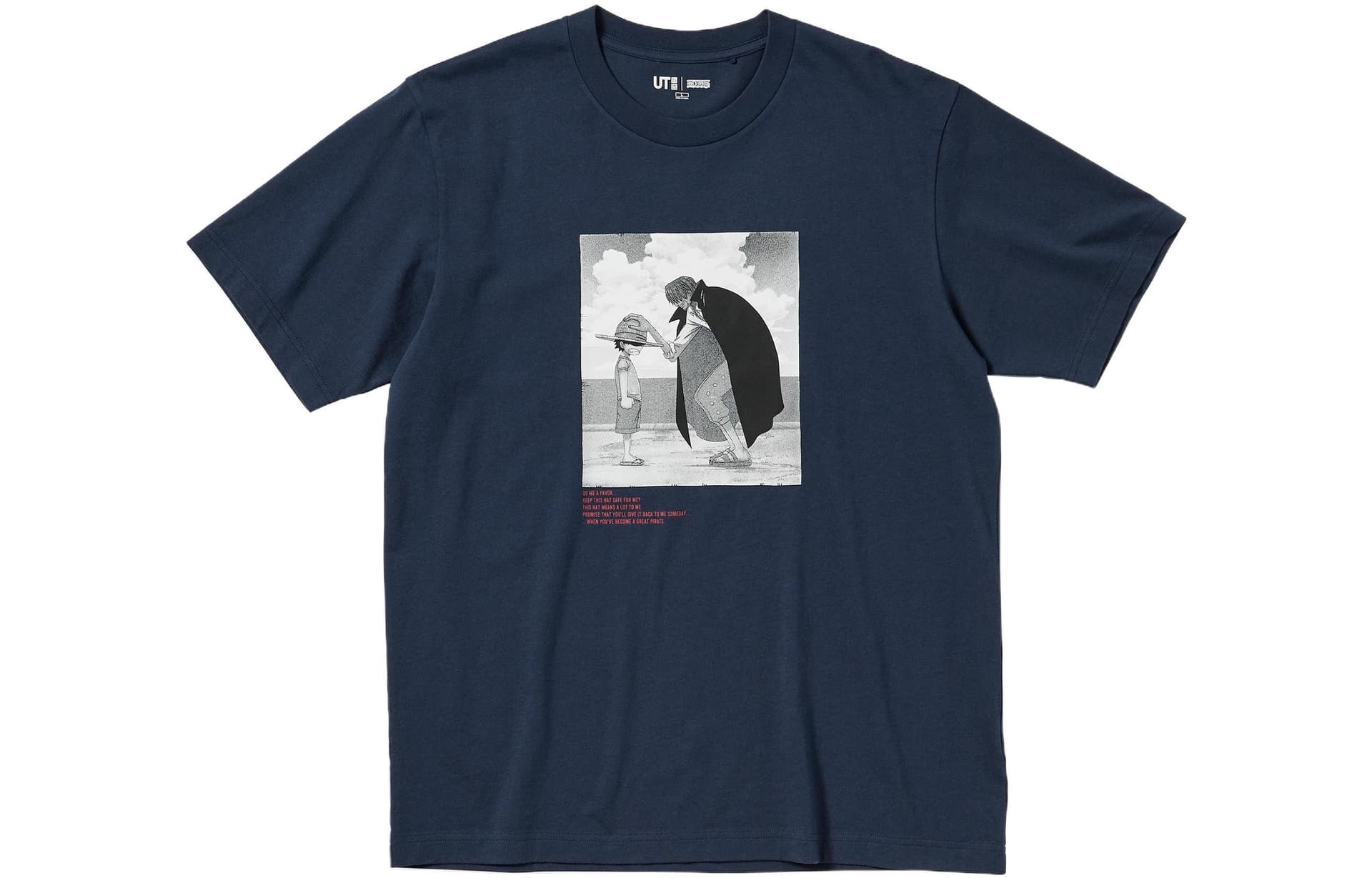 Футболка UNIQLO x one piece film red T - изображение 1