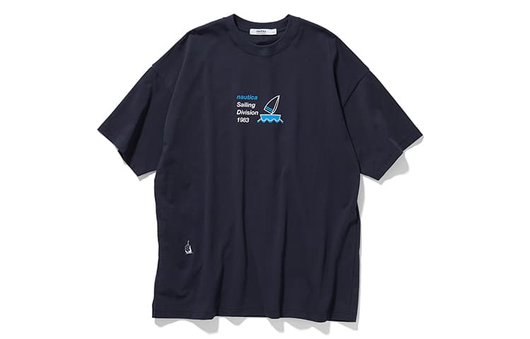 Футболка Nautica White Sail T-рубашка унисекс - изображение 3