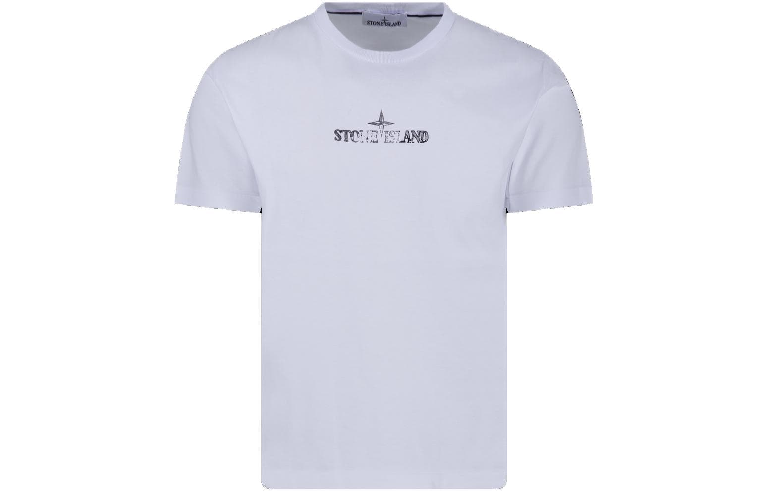Футболка STONE ISLAND Белая Мужская Футболка - изображение 1