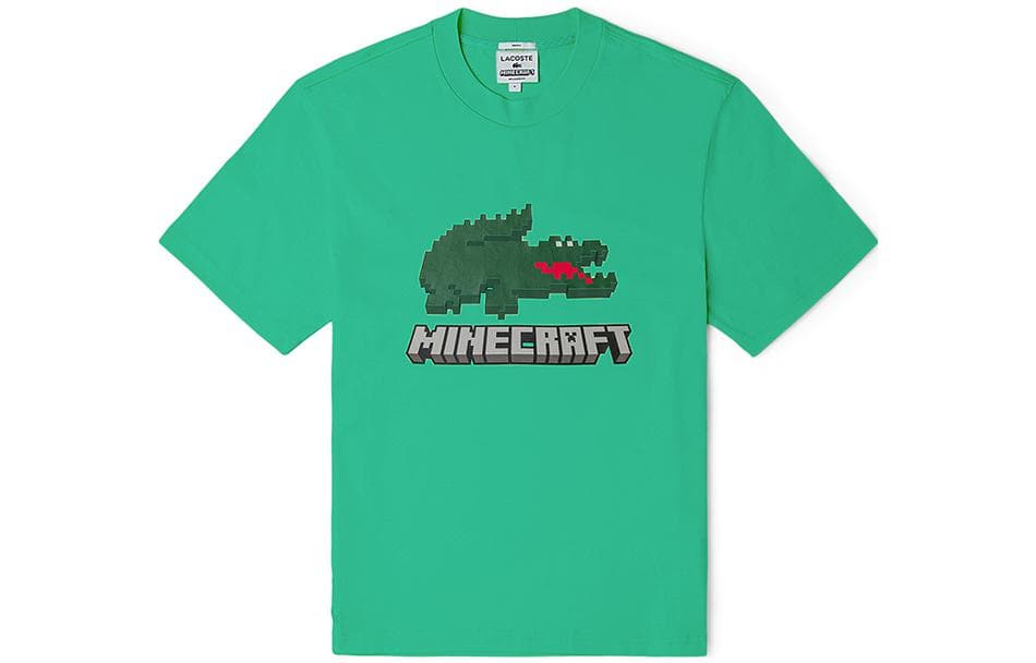 Футболка LACOSTE x MINECRAFT T - изображение 1