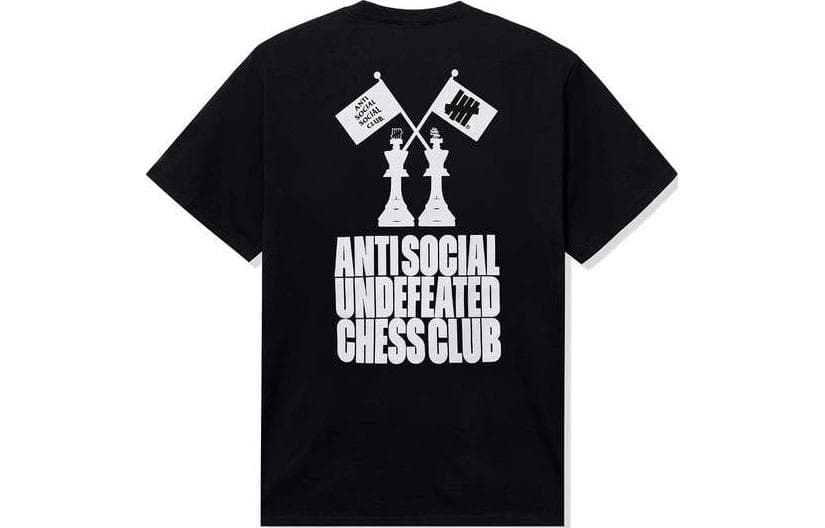 Футболка UNDEFEATED x ANTI SOCIAL SOCIAL CLUB logoT - изображение 1
