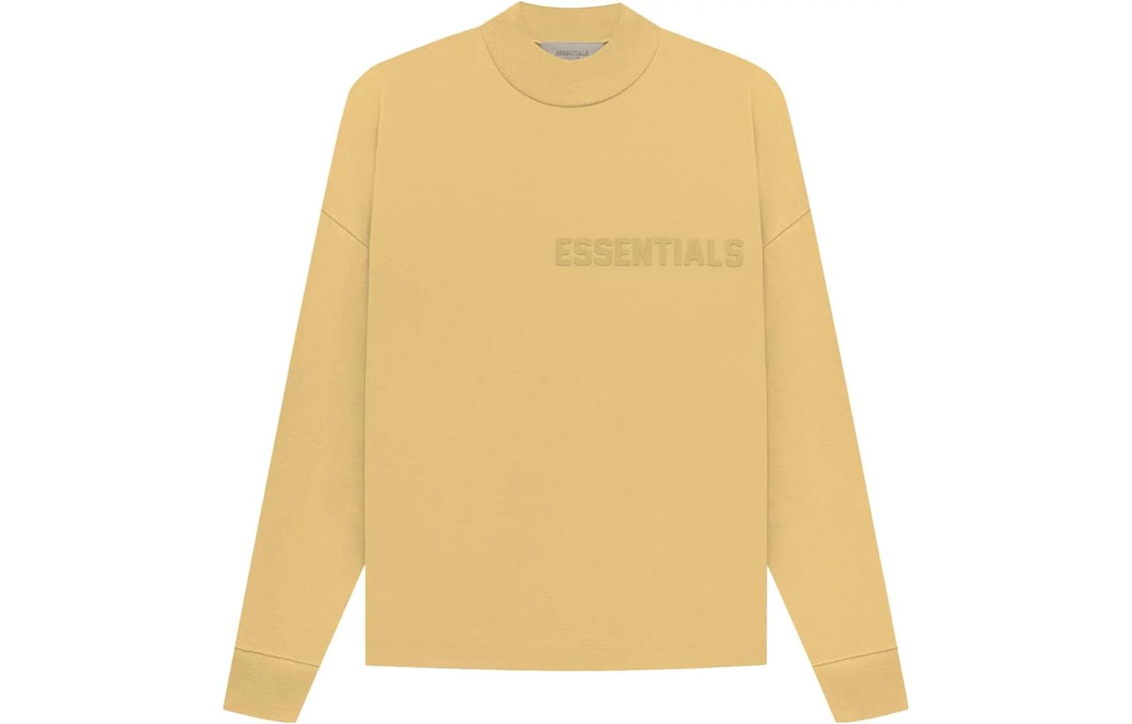 Футболка Fear of God Essentials LS Tee Light tuscan LogoT - изображение 1