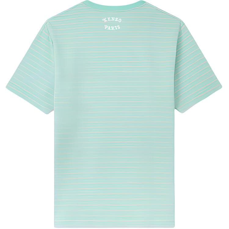 Футболка KENZO SS25 T Рубашка Мужская Серый Зеленый - изображение 2