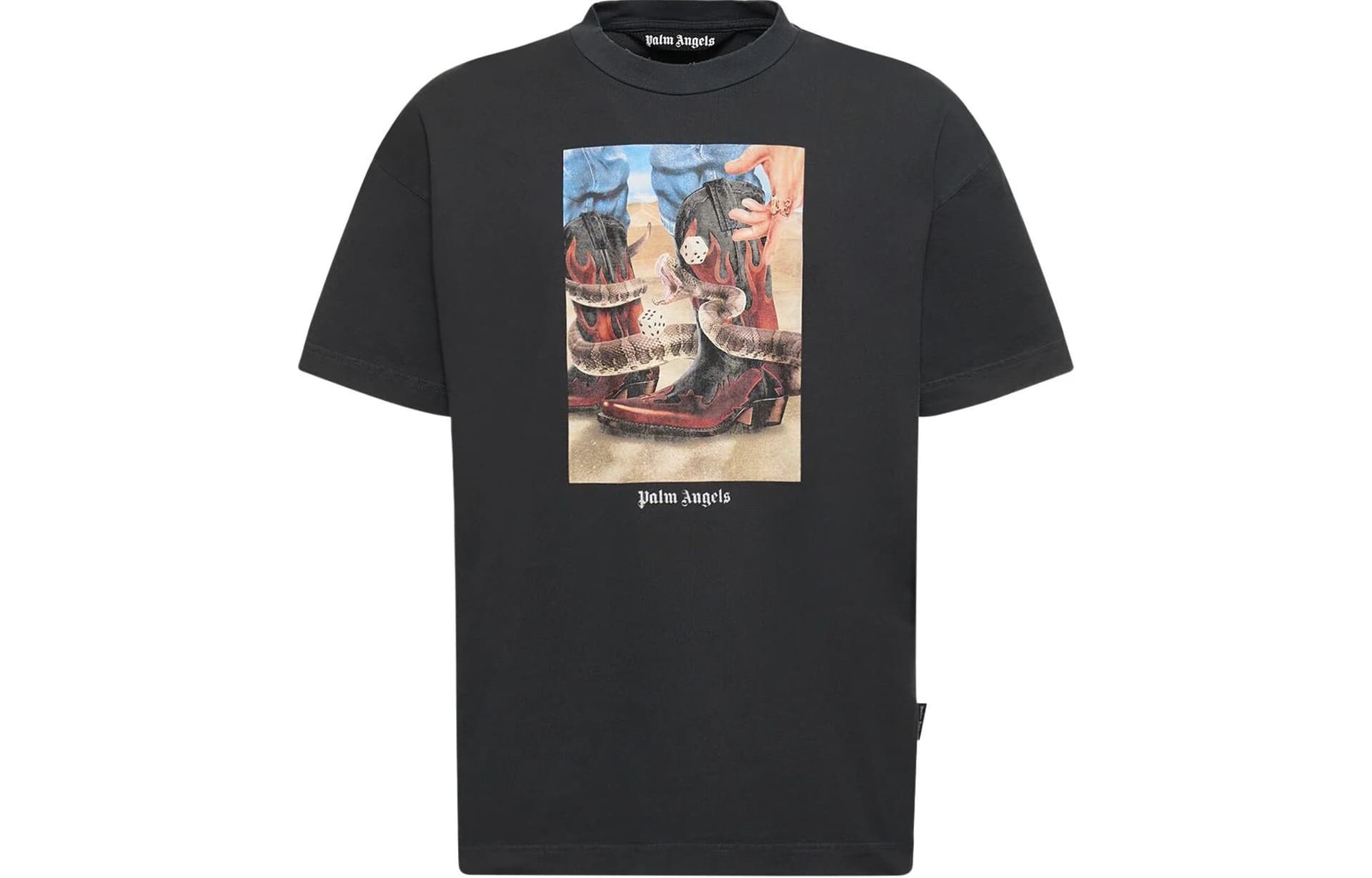 Футболка PALM ANGELS SS24 LogoT - изображение 1