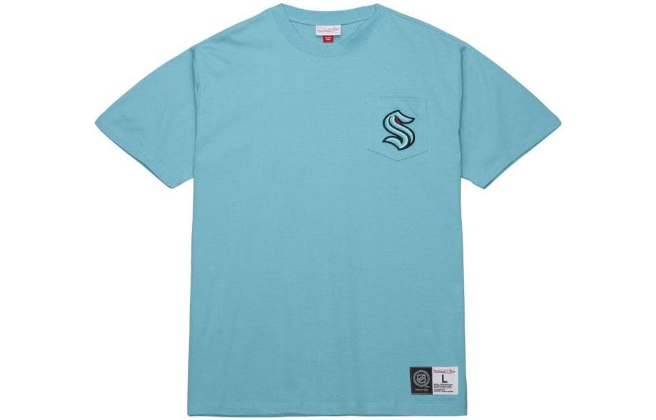 Футболка Mitchell Ness T-Shirt Мужская Синяя - изображение 1