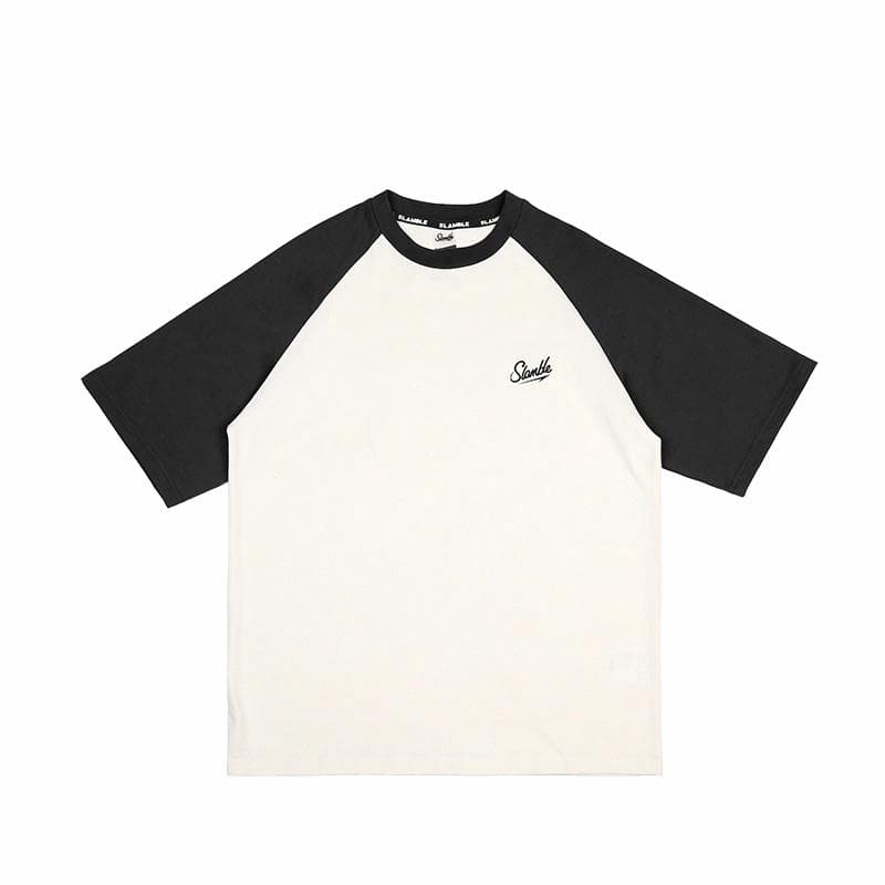 Футболка slamble Letter Crewneck Tee - изображение 1