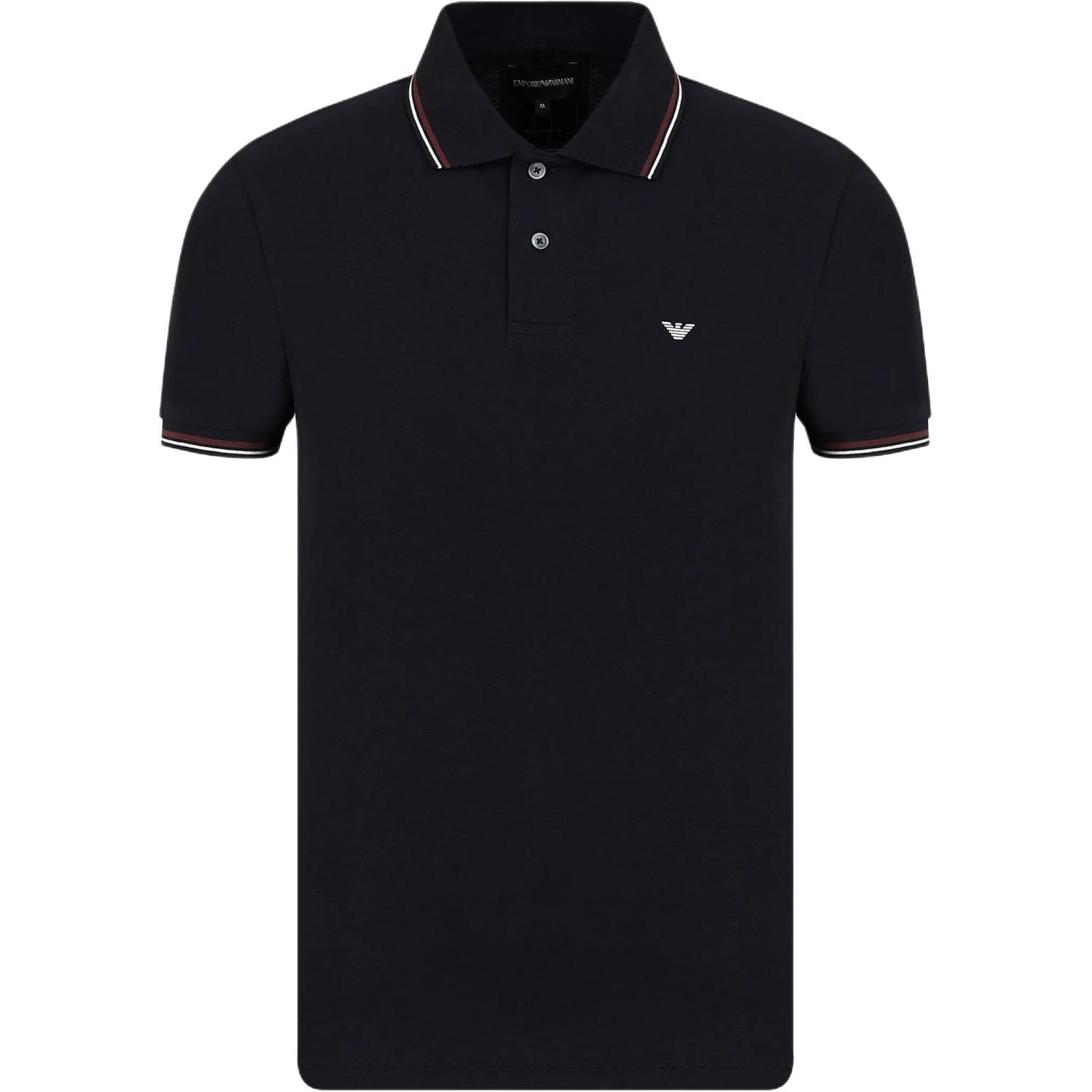Футболка EMPORIO ARMANI Polo Shirt Stretch Piqu Micro Eagle T - изображение 1