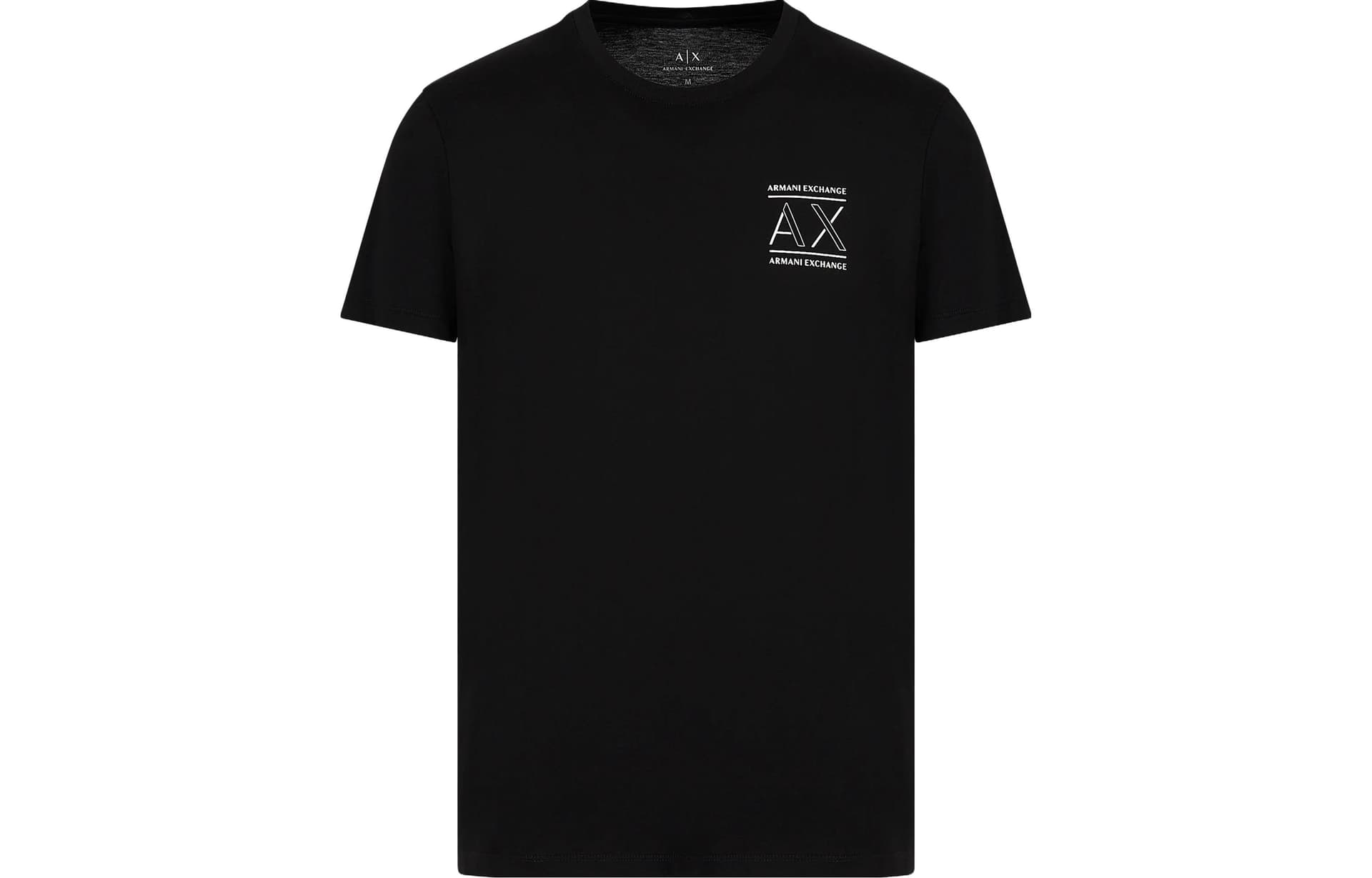 Футболка ARMANI EXCHANGE Slim Fit Mercerized Jersey Cotton Logo T-Shirt T - изображение 1
