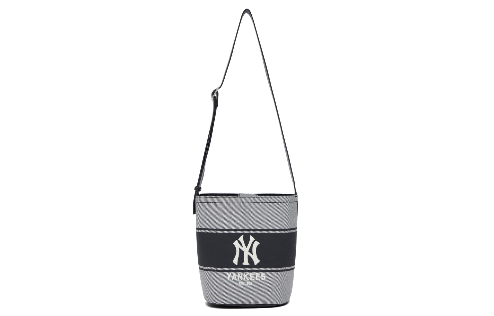 Сумка через плечо MLB New York Yankees Полиэстеровая ткань Ведрообразная сумка Сумка через плечо Сумка-тоут Настольная сумка Женская - изображение 1