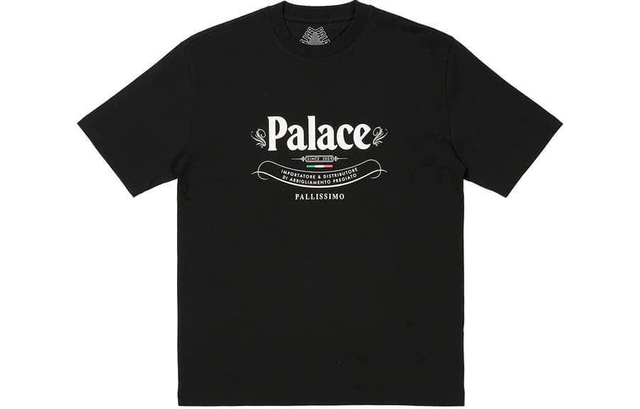 Футболка PALACE SS24 PALLISSIMO T-SHIRT BLACK T - изображение 1