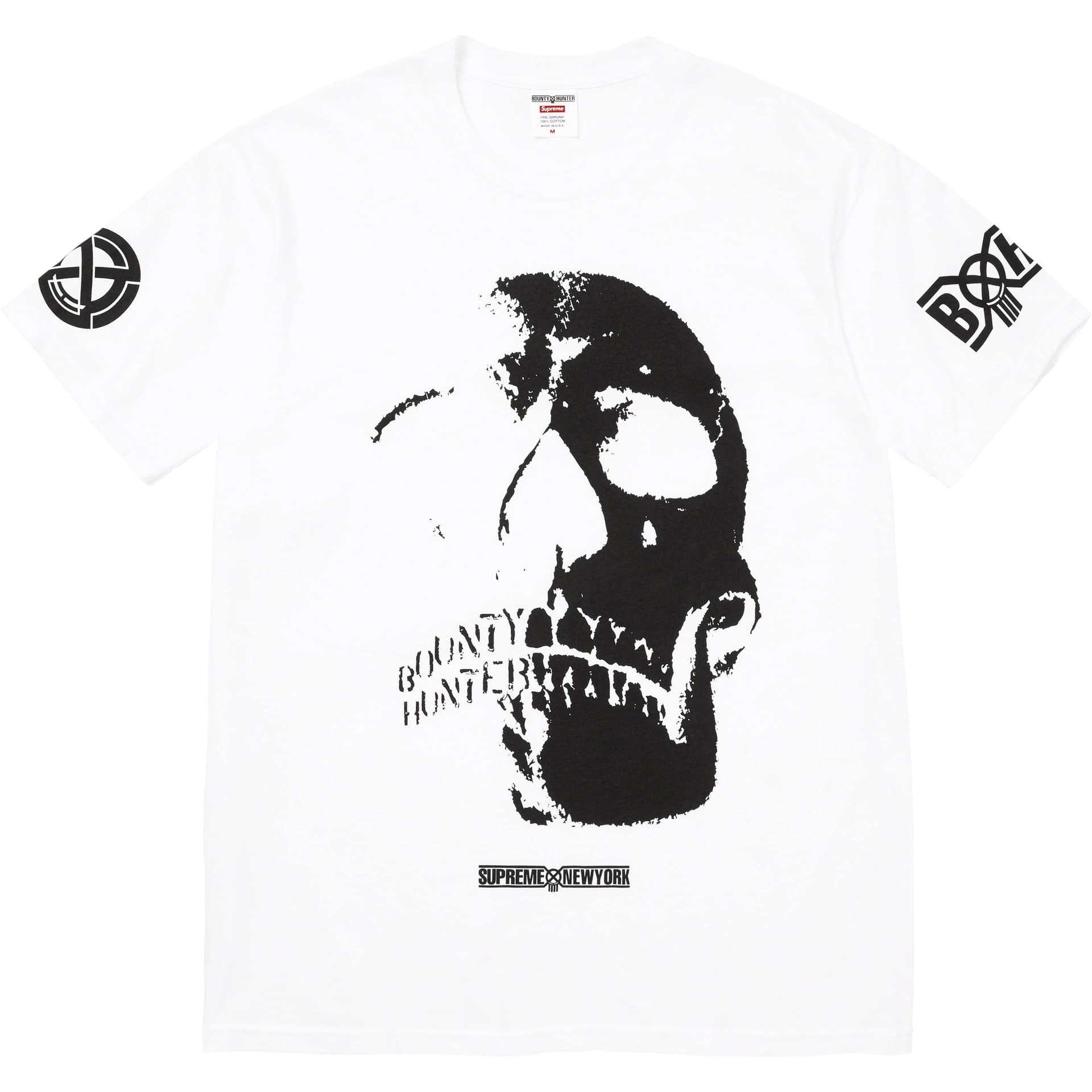 Футболка Supreme x BOUNTY HUNTER FW23 WEEK6 SKULLS TEE T - изображение 1
