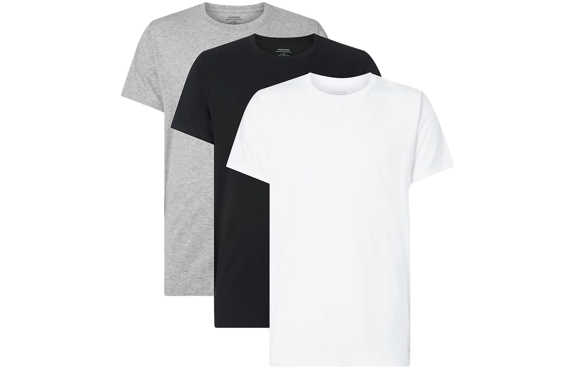 Футболка CKCalvin Klein 3 Pack T-Shirts - Cotton Classics T - изображение 1
