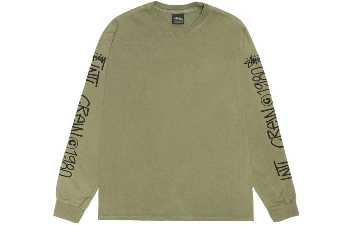 Футболка Stussy SS24 INTL CREW LS TEE PIGMENT DYED T - изображение 1