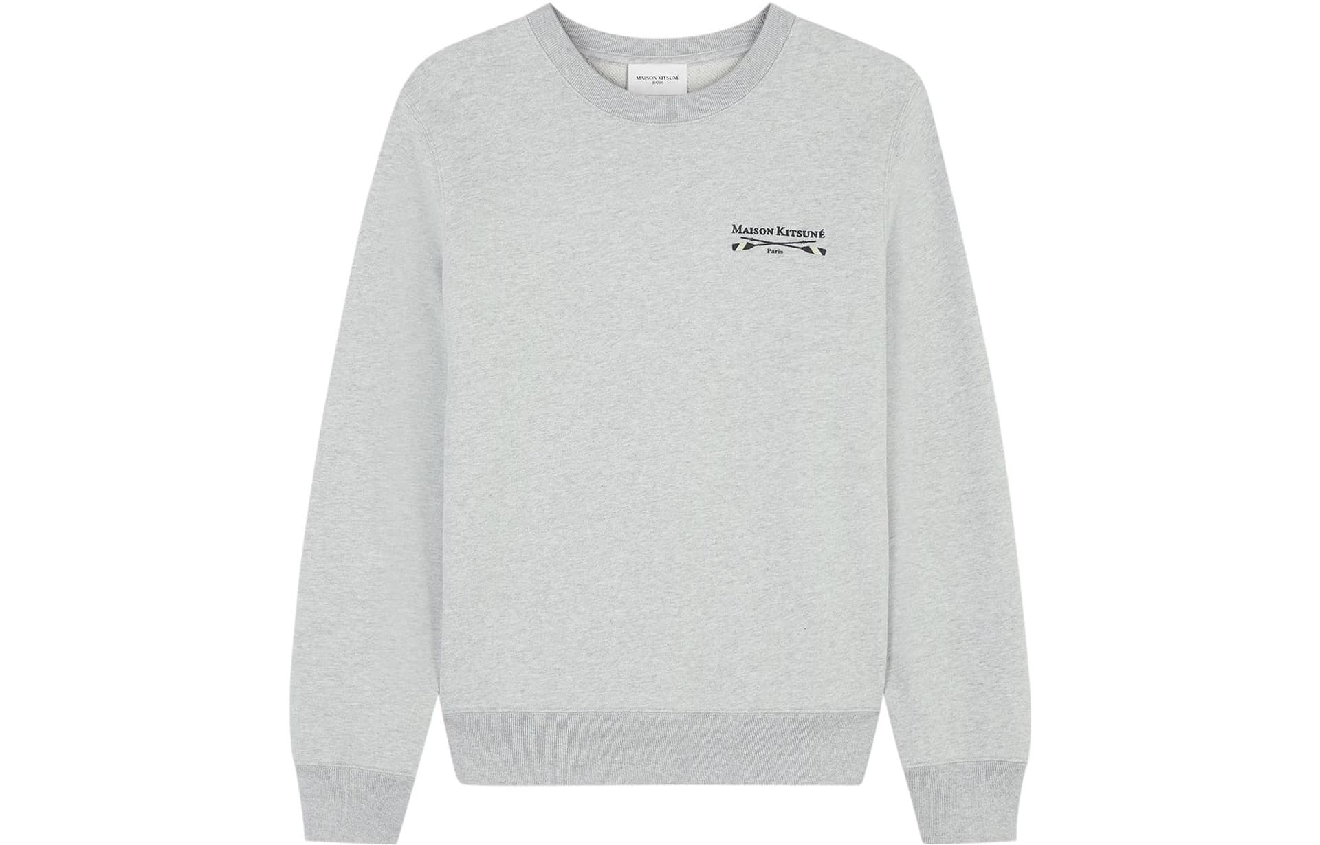 Футболка Maison Kitsune Серые Мужские T-Рубашки - изображение 1