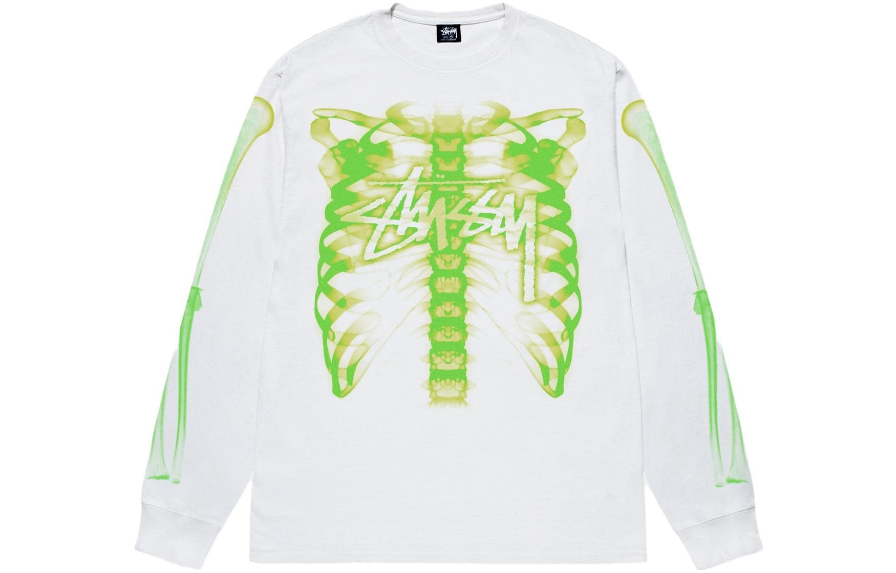 Футболка Stussy FW23 Rib Cage LS Tee