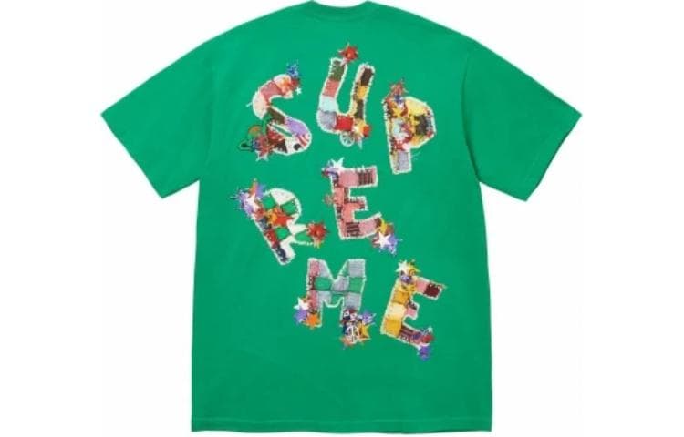 Футболка Supreme SS24 WEEK1 PATCHWORK TEE T - изображение 1