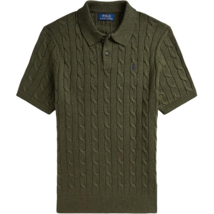 Polo Ralph Lauren SS25 Трикотаж Стандартный Размер Мужской Зеленый - изображение 1