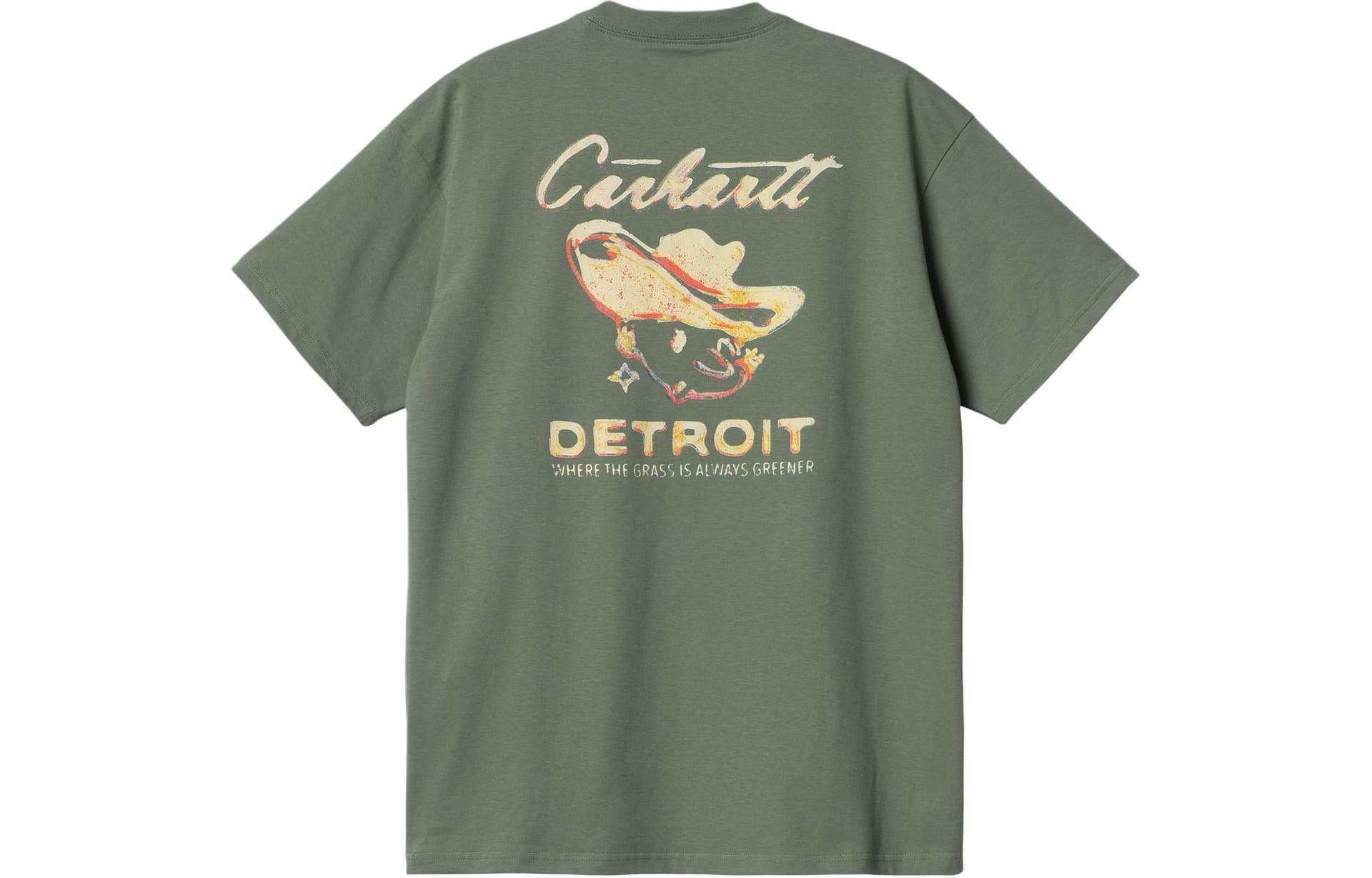 Футболка Carhartt WIP SS24 SS Green Grass T-Shirt T - изображение 1