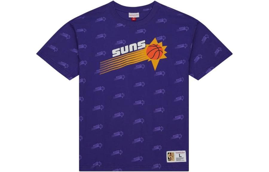 Футболка Mitchell Ness T-Shirt Мужская Синяя - изображение 1