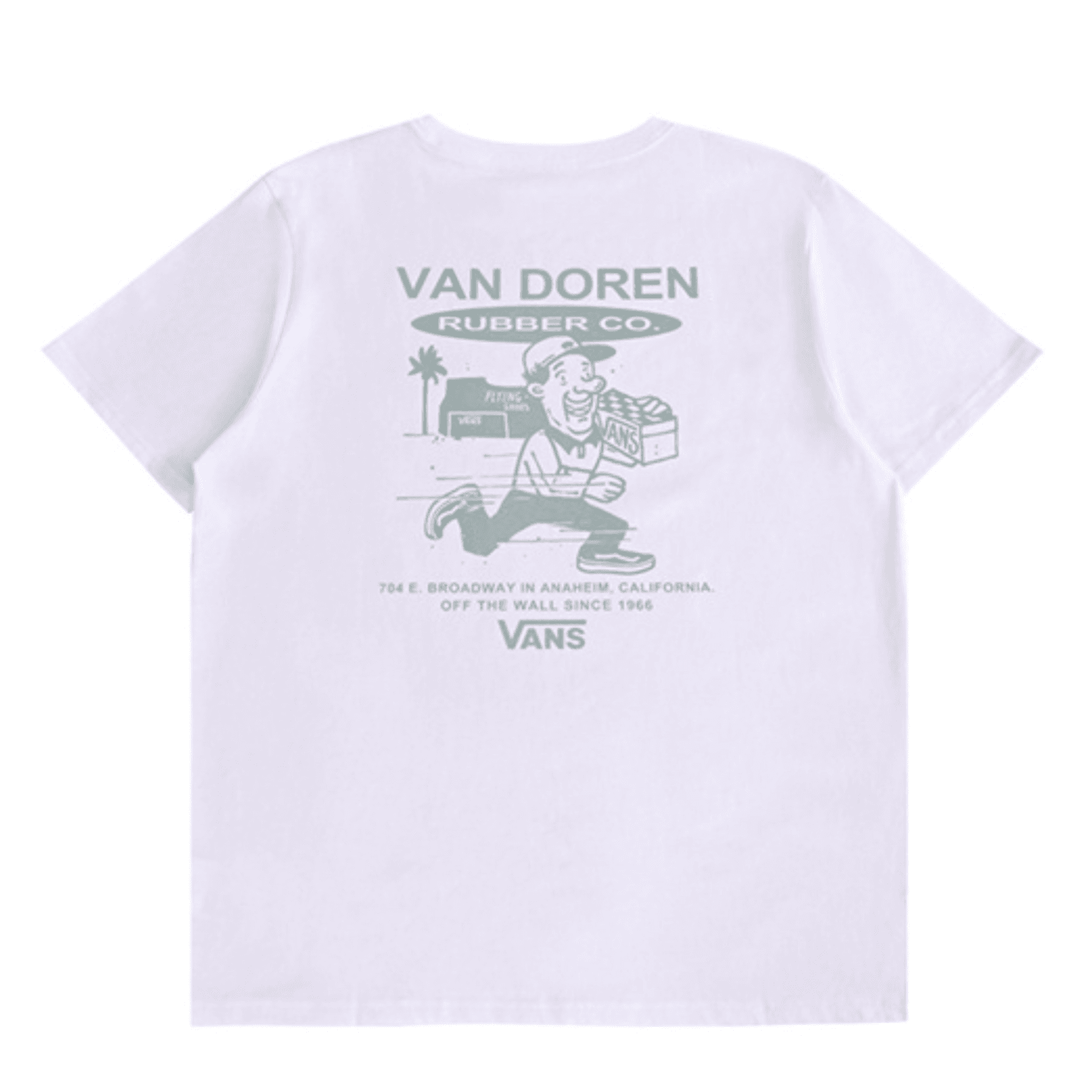 Футболка Vans T-Shirt White - изображение 2