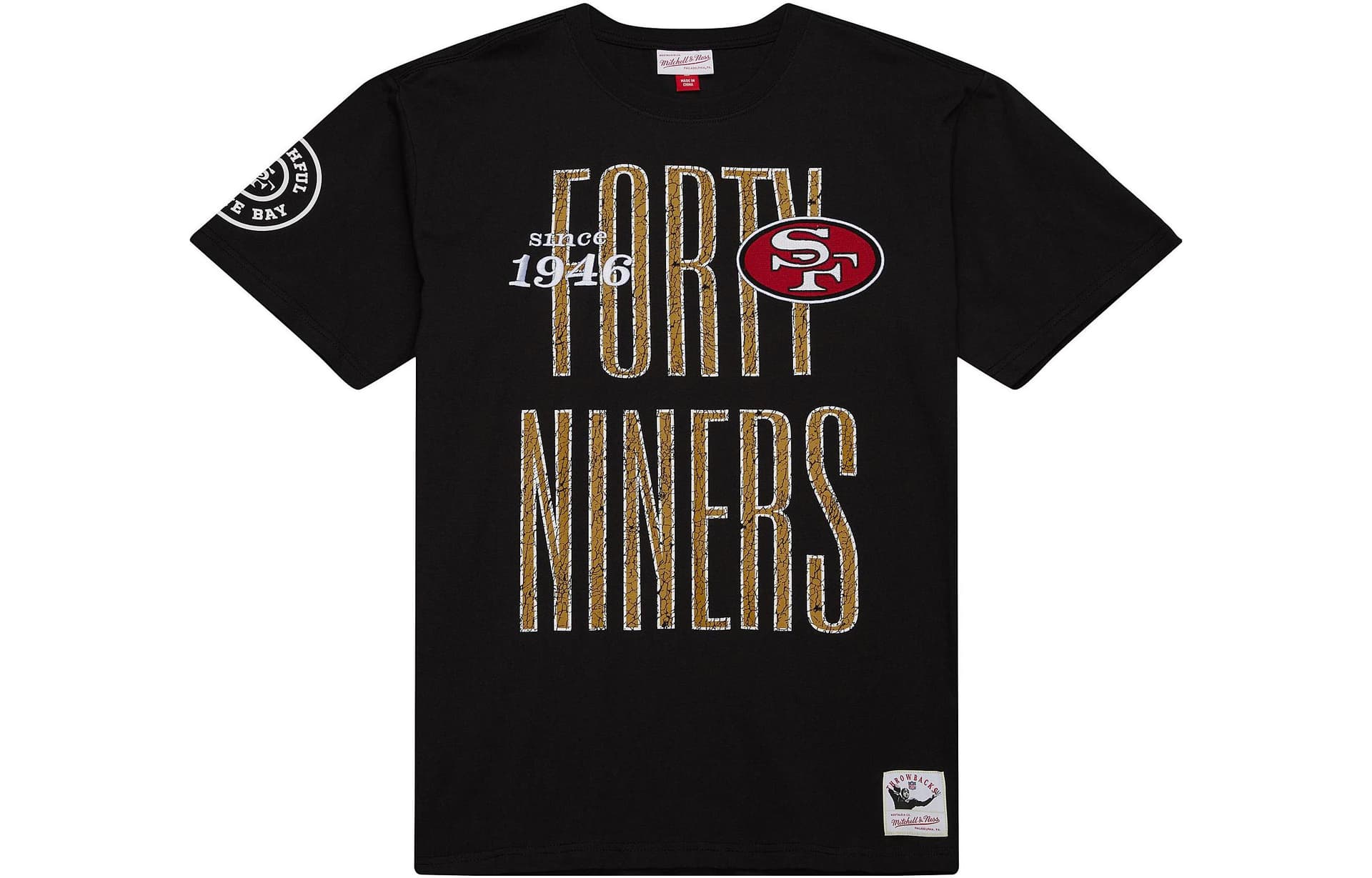 Футболка Mitchell Ness FTTB Team OG Premium SS Tee San Francisco 49ers T - изображение 1