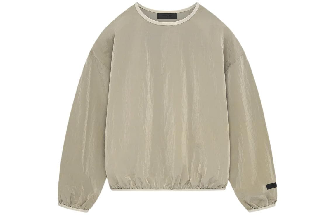Футболка Fear of God Essentials SS24 drop2 Crinkle Nylon Pullover Crewneck T Garden Yellow - изображение 1