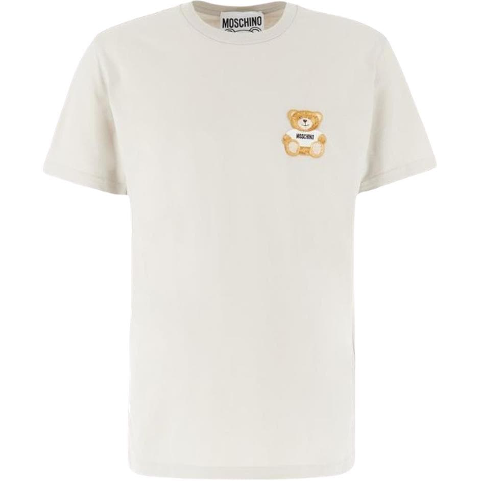 Футболка MOSCHINO Белая Мужская T-Рубашка - изображение 1