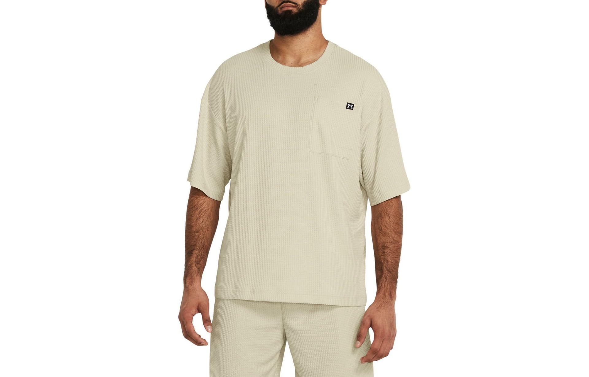 Футболка Under Armour Rival Waffle Crew T - изображение 3