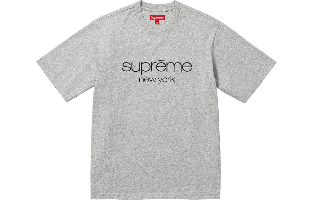 Футболка Supreme FW23 WEEK3 CLASSIC LOGO SS TOP LOGOT - изображение 1
