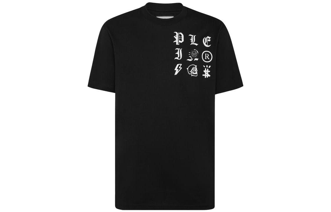 Футболка PHILIPP PLEIN T-Shirt Round Neck Ss Gothic Plein T - изображение 1
