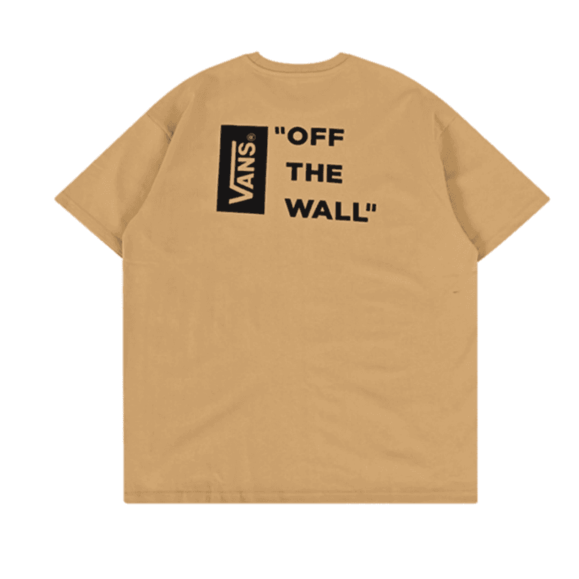 Футболка Vans off The Wall T-Shirt Мужская Хаки - изображение 2