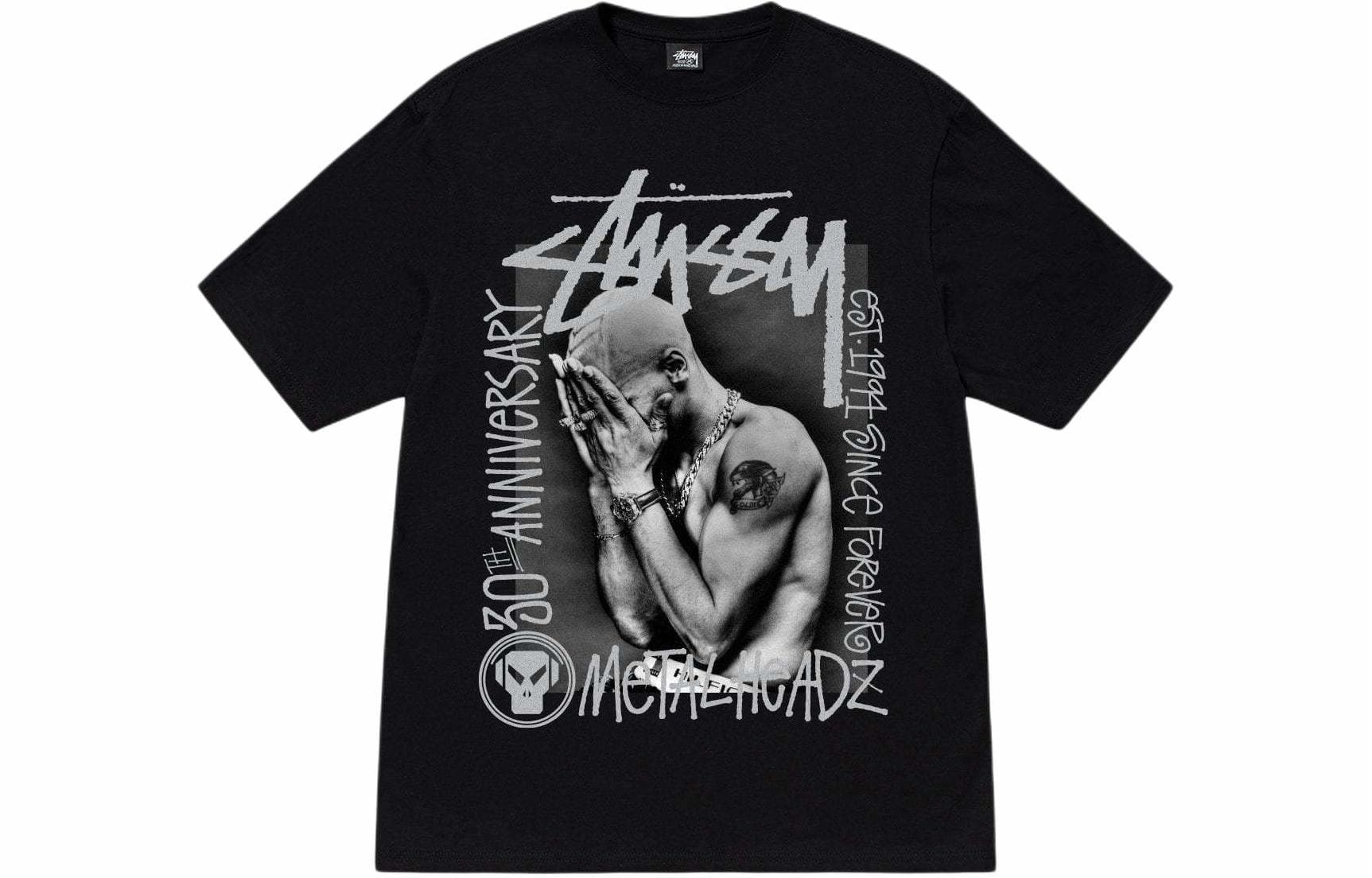 Футболка Stussy x Metalheadz SS24