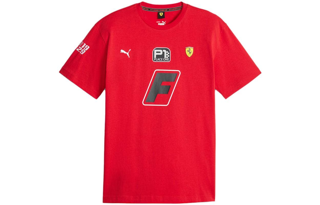 Футболка PUMA Scuderia Ferrari Race Garage Crews Tee T - изображение 1