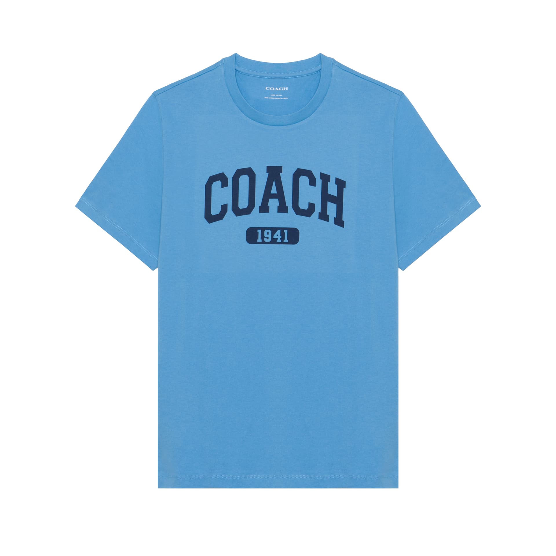 Футболка COACH Varsity T Shirt In Organic Cotton LogoT - изображение 1