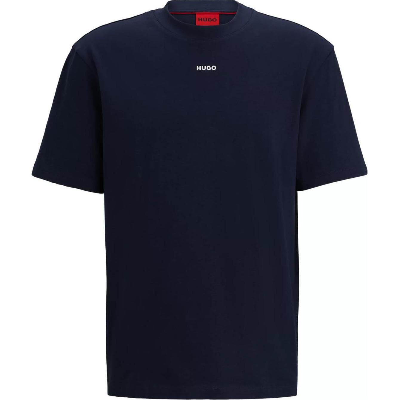 Футболка HUGO BOSS Cotton-Jersey Relaxed-Fit T-Shirt With Logo Print T - изображение 1