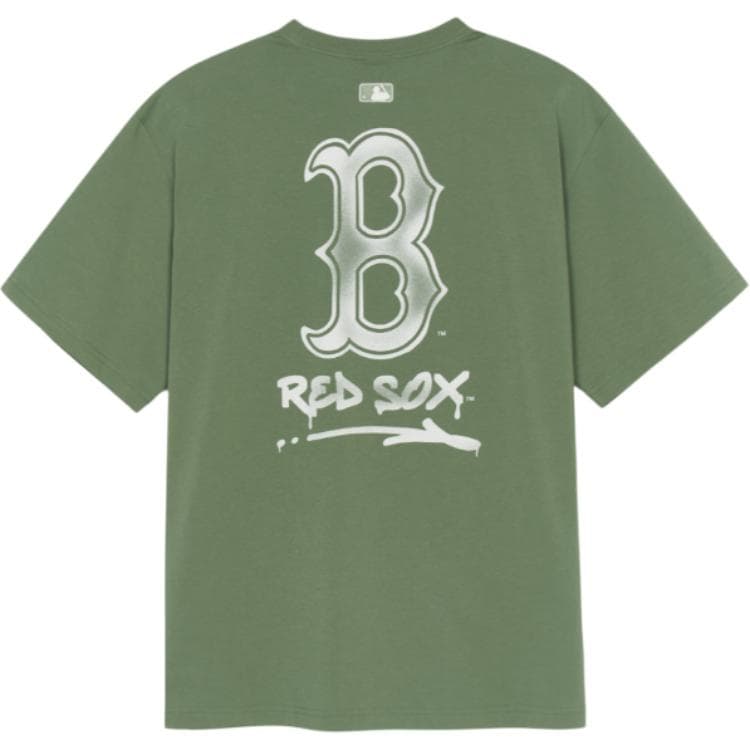 Футболка Mlb Base Logo Зеленая Мужская Футболка - изображение 2