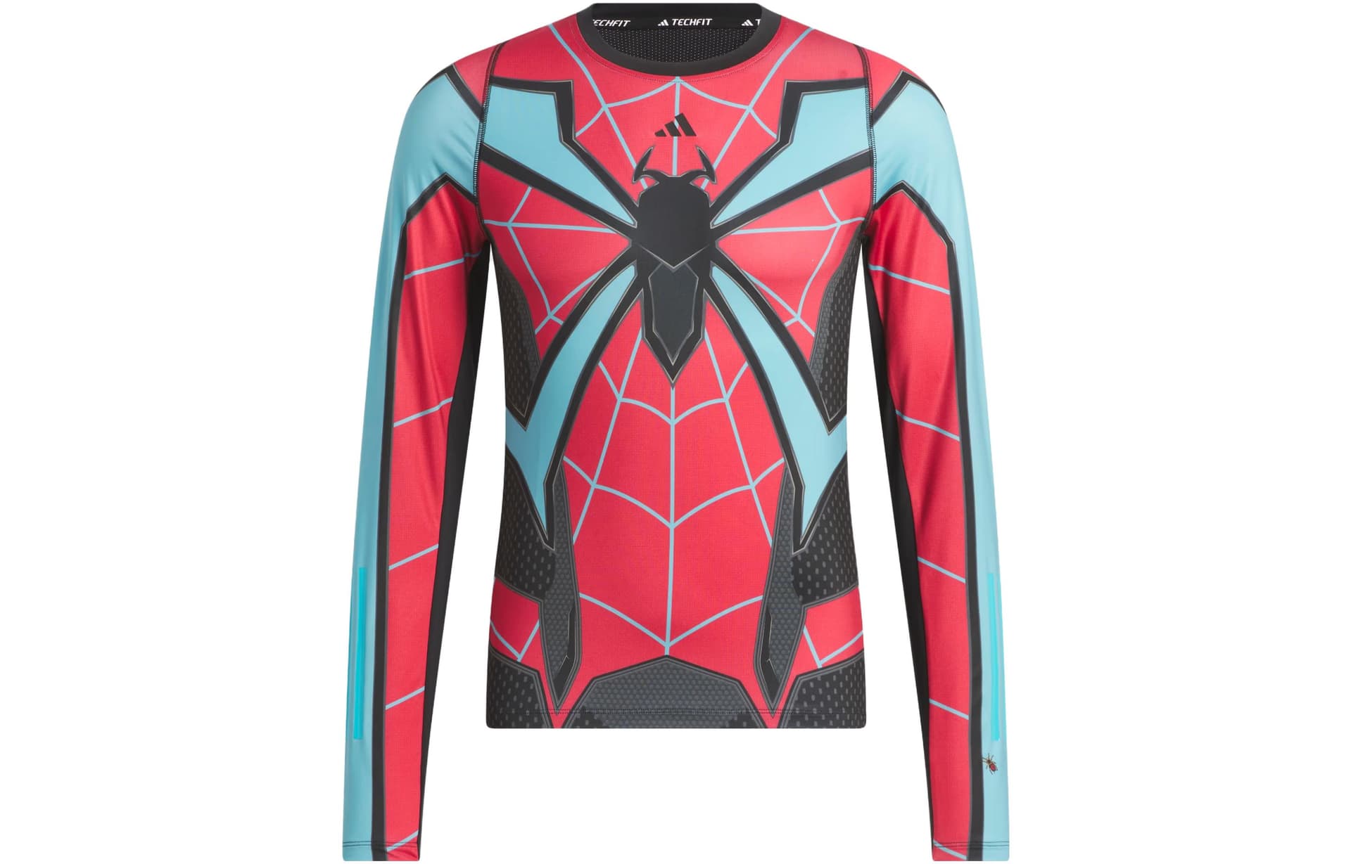 Кофта adidas Techfit Evolved Long Sleeve Compression Spider-Man Top T - изображение 1
