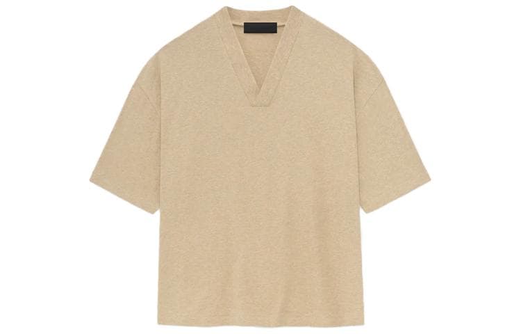 Футболка Fear of God Essentials FW23 V-Neck VT Gold Heather - изображение 1
