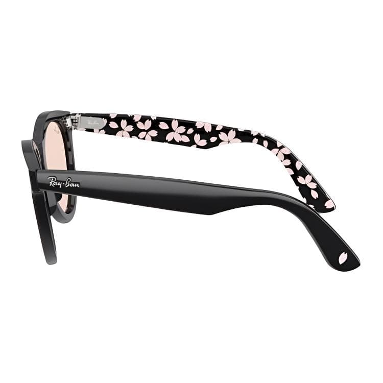 Солнцезащитные очки RayBan Пластиковая оправа ОВАЛЬНЫЕ СОНЦЕЗАЩИТНЫЕ ОКЛАДЫ Унисекс Черный - изображение 3