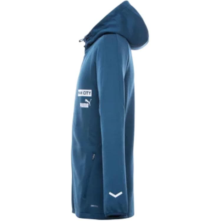 Куртка PUMA Манчестер Сити Куртка Мужская Парусная Синие Серые Фиолетовые - изображение 3
