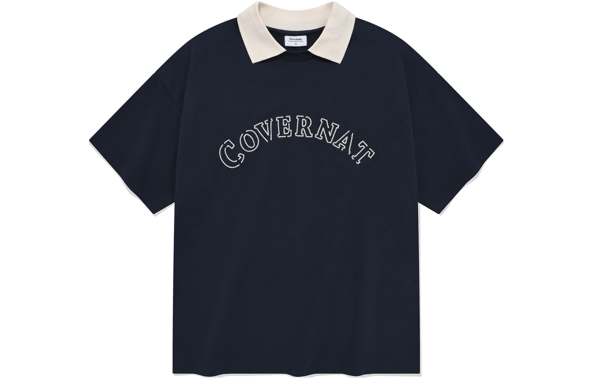 Футболка COVERNAT SS24 T Рубашка Мужская Морской Синий - изображение 1