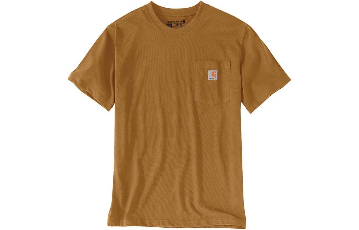 Футболка Carhartt 106149 HEAVYWEIGHT SHORT-SLEEVE POCKET C GRAPHIC T-SHIRT T RELAXED FIT - изображение 1