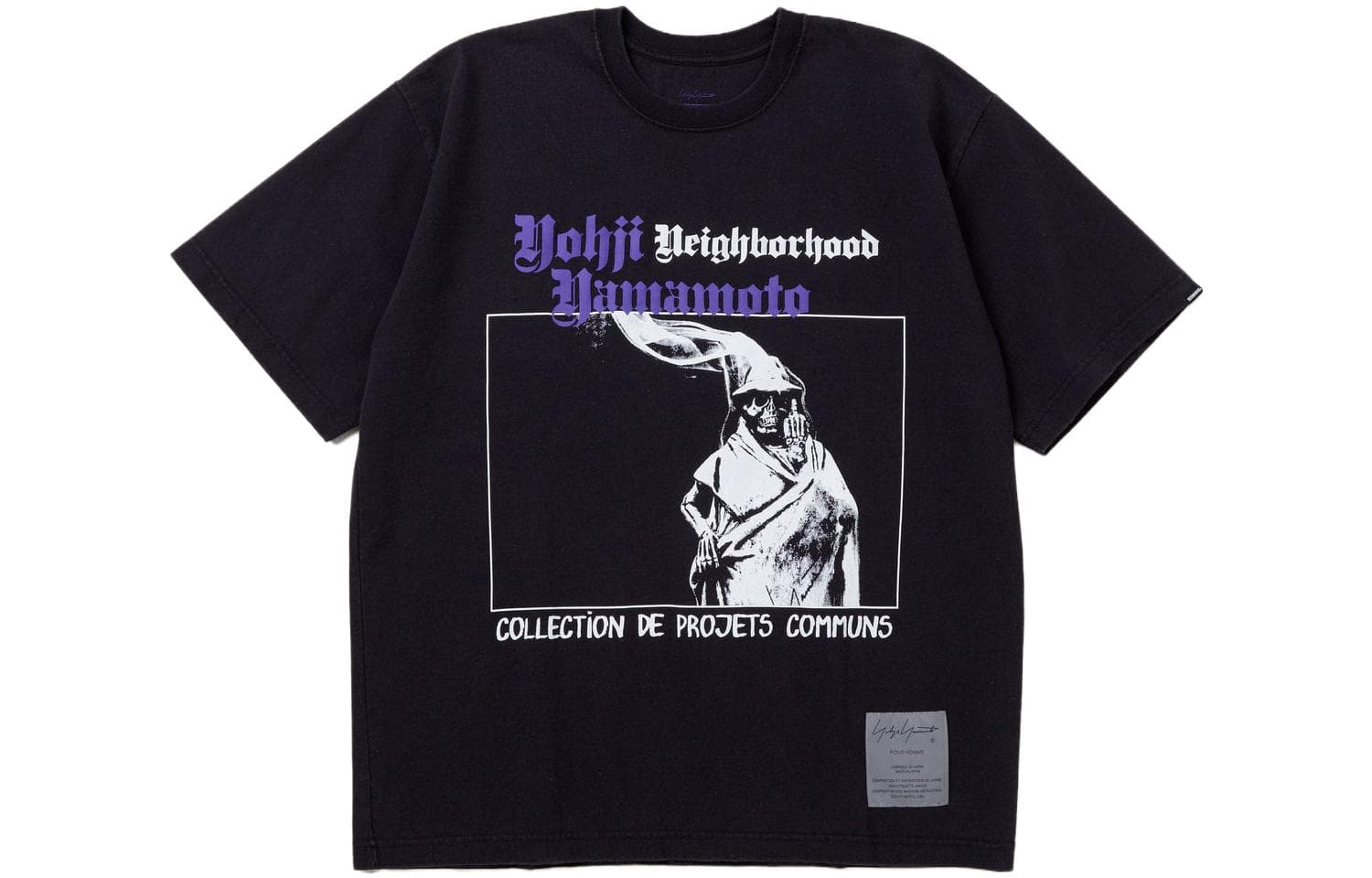 Футболка Yohji Yamamoto x NEIGHBORHOOD FW23 T - изображение 3