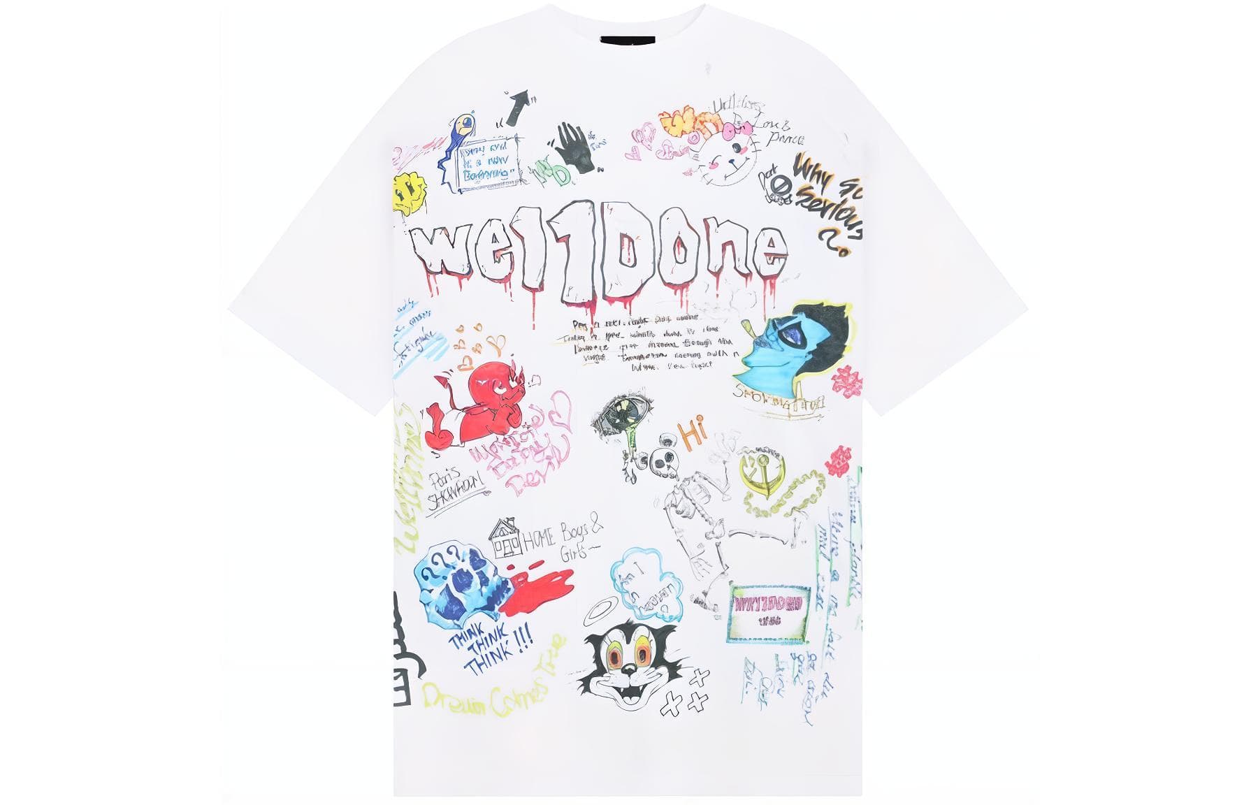 Футболка WE11DONE SS24 LOGOT - изображение 1