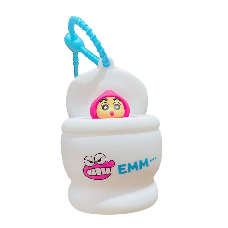Кулон Crayon Shinchan ПВХ Брелоки Унисекс - изображение 1