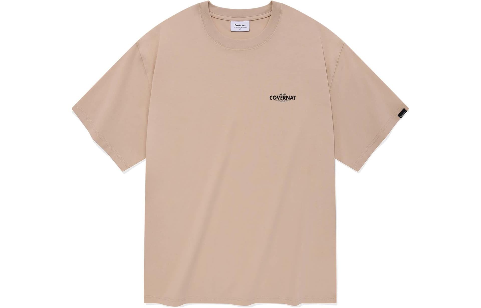 Футболка COVERNAT SS24 T Рубашка Мужской Серо-розовый - изображение 1
