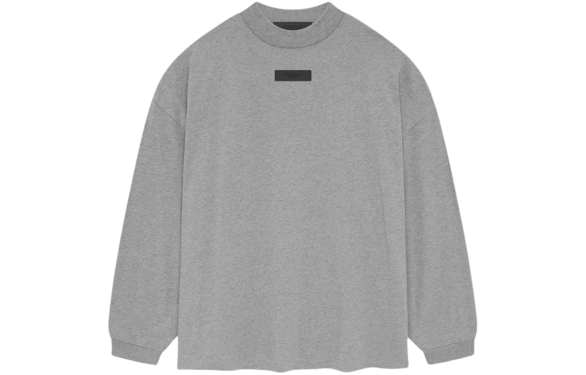 Футболка Fear of God Essentials SS24 LS Tee T DARK HEATHER OATMEAL - изображение 1