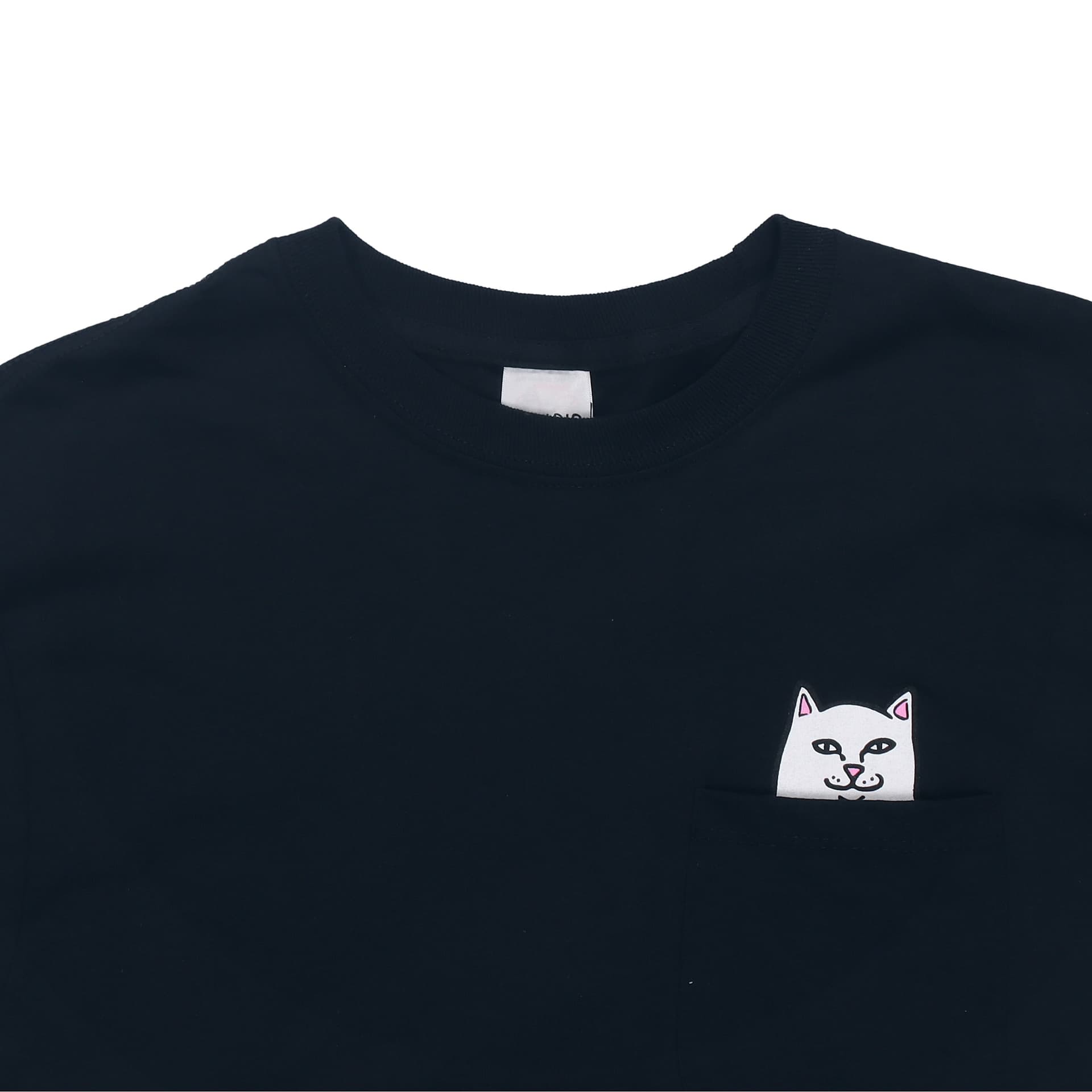 Худи RIPNDIP Lord Nermal Pocket LS Black T - изображение 2