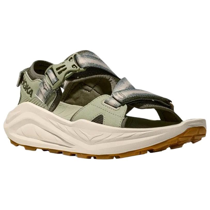 Сандалии с ремешком HOKA ONE ONE Infini Hike TC Пляжные сандалии Мужские Зеленые - изображение 3